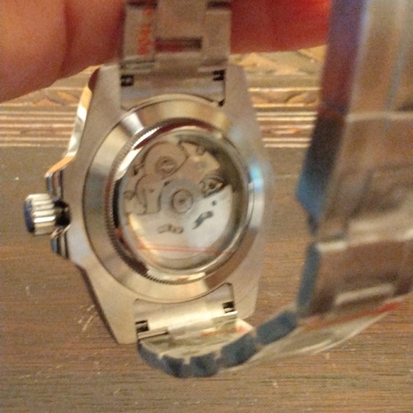 40 MM Custom made Men's watch 904L Stainless steel case and Bezel - Picture 4 of 5